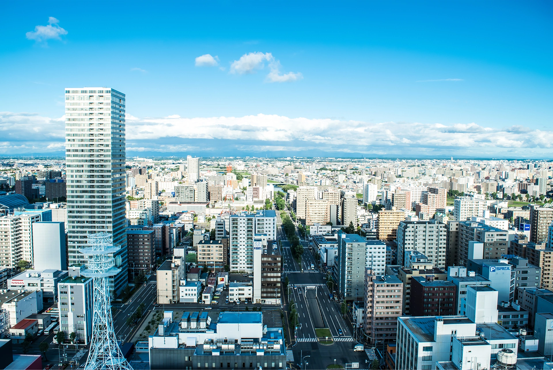 街の背景