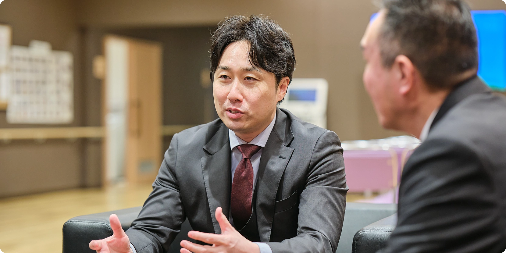 株式会社あいプラン 統括マネージャー 大嶋様とReSTA 小野寺の対談画像2