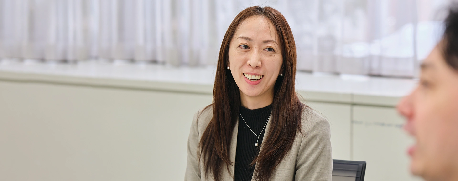 札幌市社会福祉協議会 職員係長 米田様とReSTA 小野寺の対談画像1